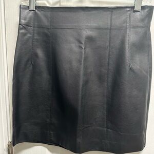 New Astr the Label vegan leather skirt size 6